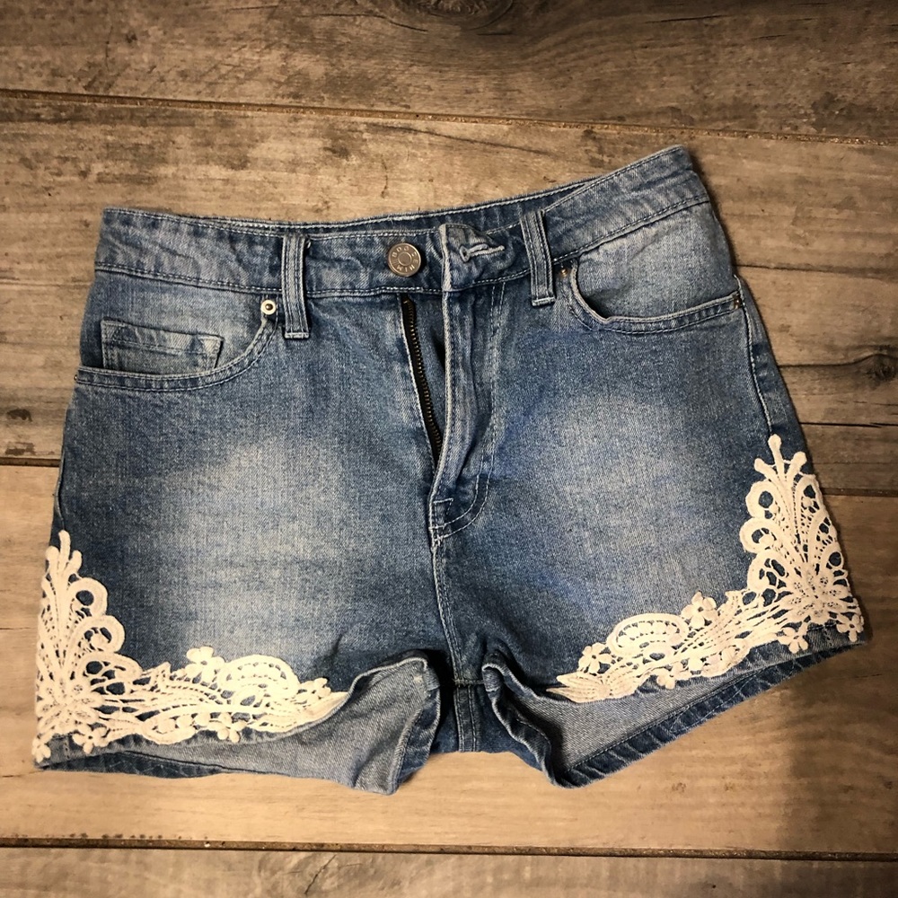 BDG high waisted jean shorts